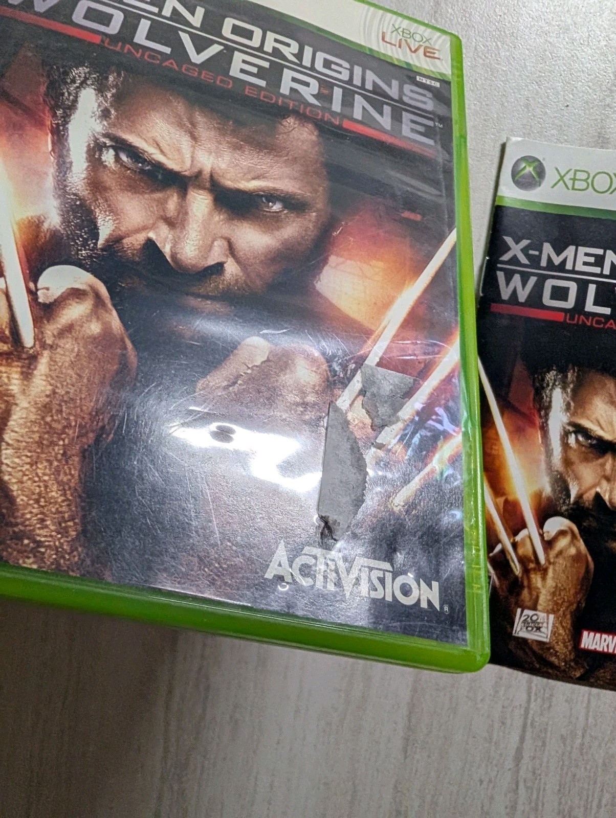 X-Men Origins: Wolverine Uncaged Edition Complete In Box CIB Microsoft Xbox 360