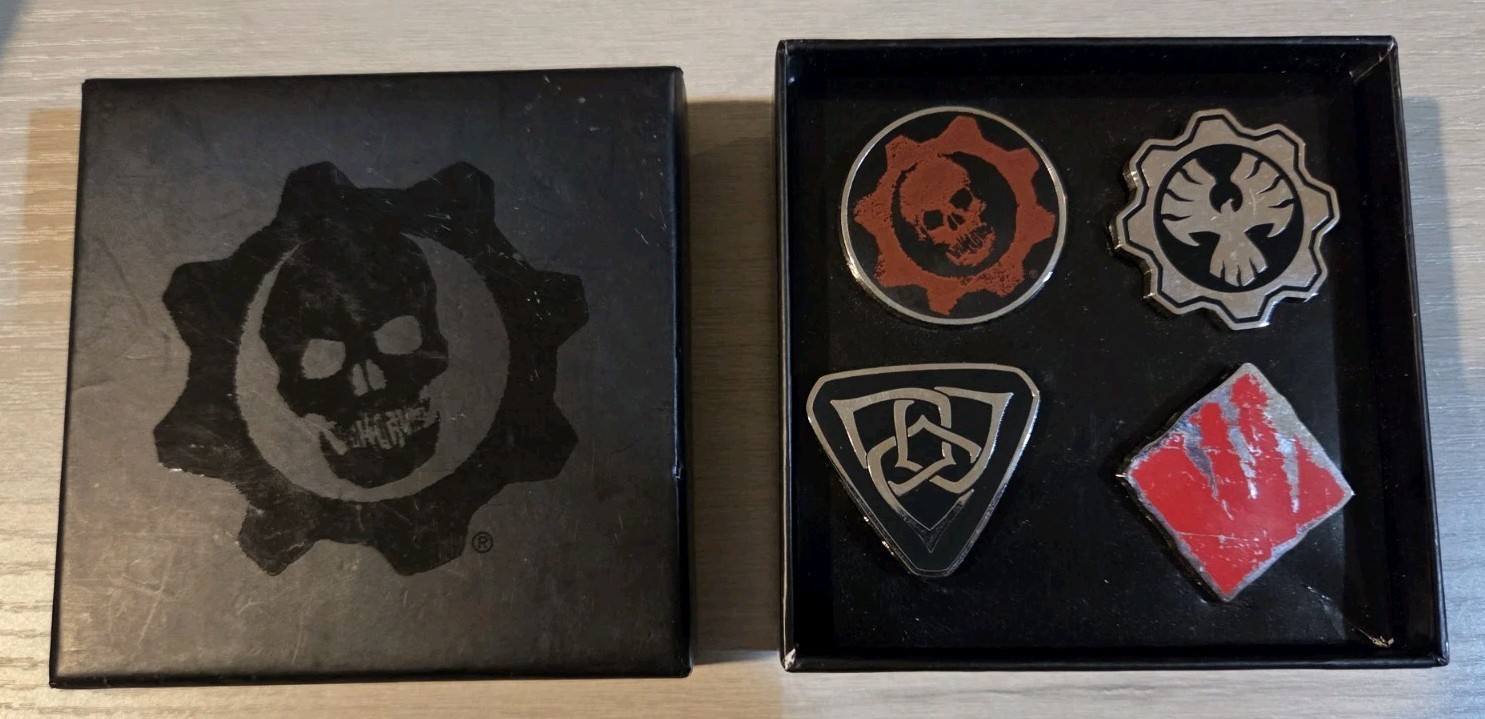 Gears of War 4 Pin Set Loot Crate GoW