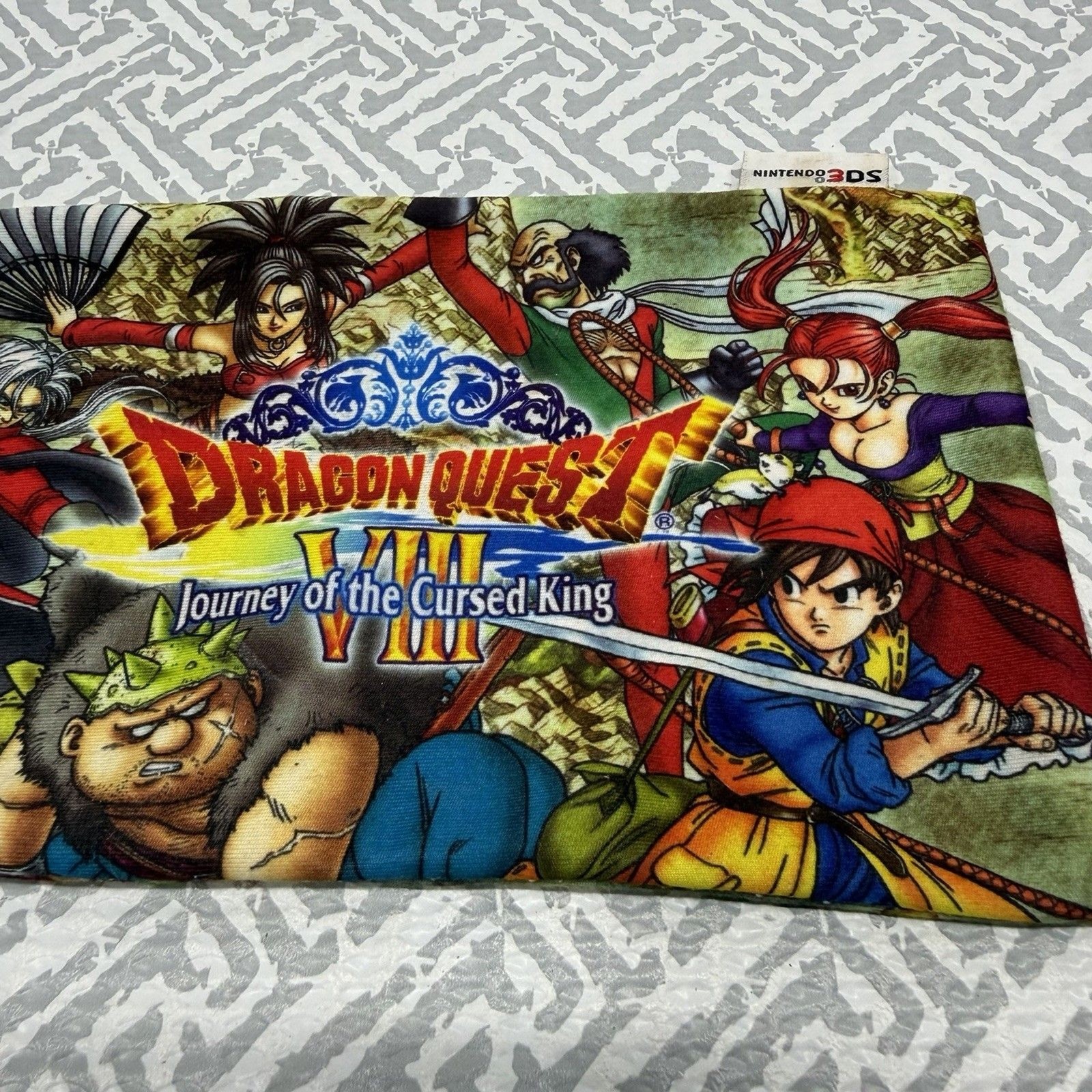 Rare Dragon Quest VIII 8 Journey of the Cursed King 3DS GameStop Pre-order Pouch