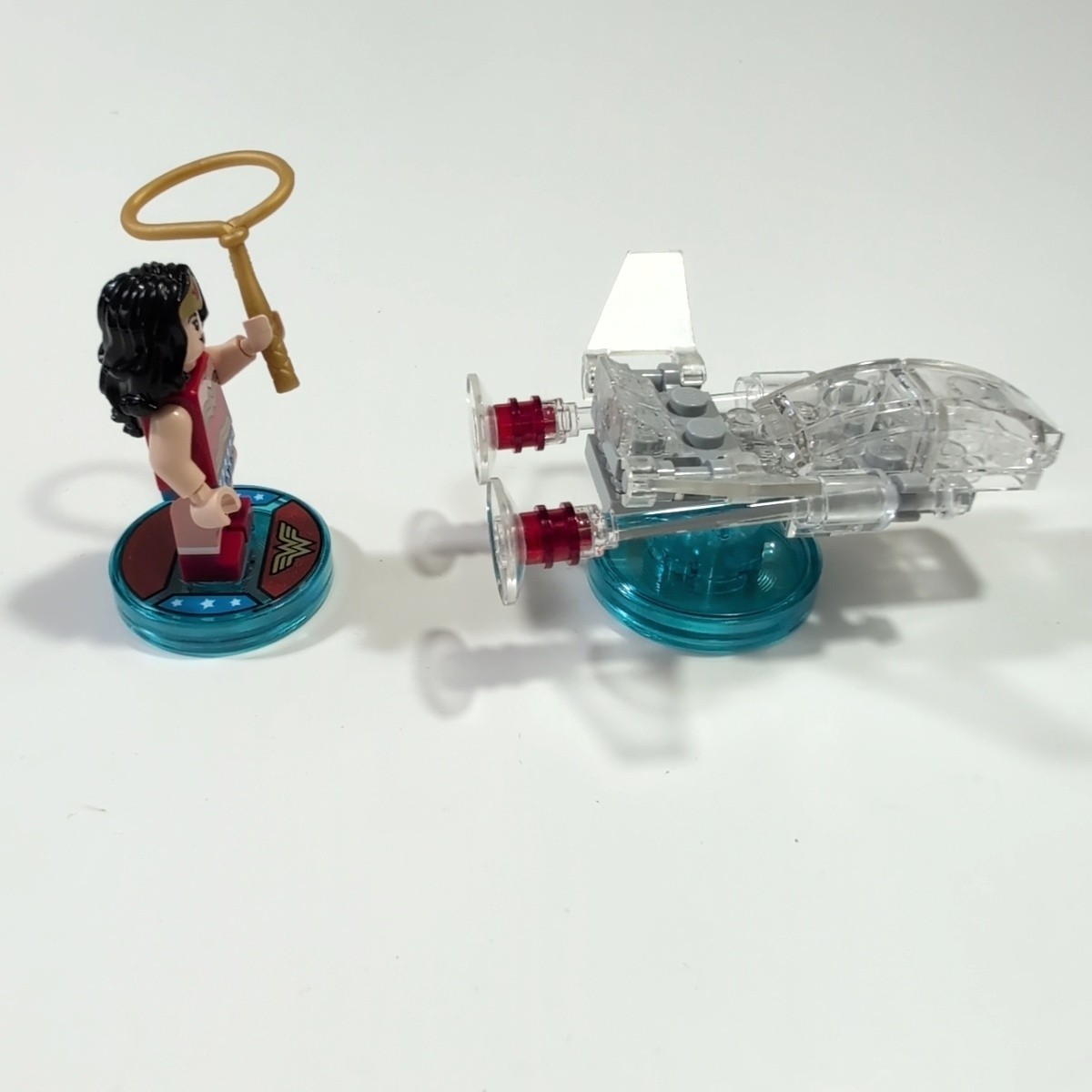 LEGO Dimensions DC Wonder Woman & Invisible Jet Fun Pack, UNTESTED, SOLD AS IS