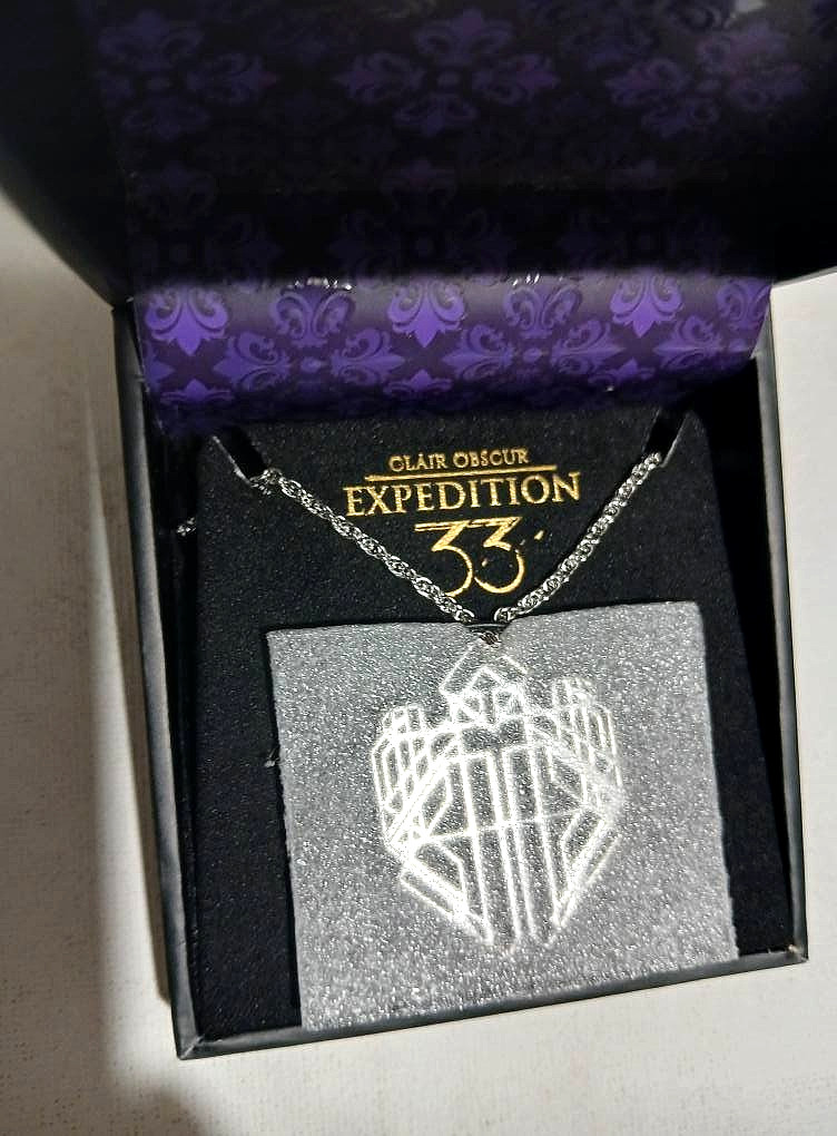 Clair Obscur: Expedition 33 x RockLove Lune Necklace Limited Edition of 333 #133