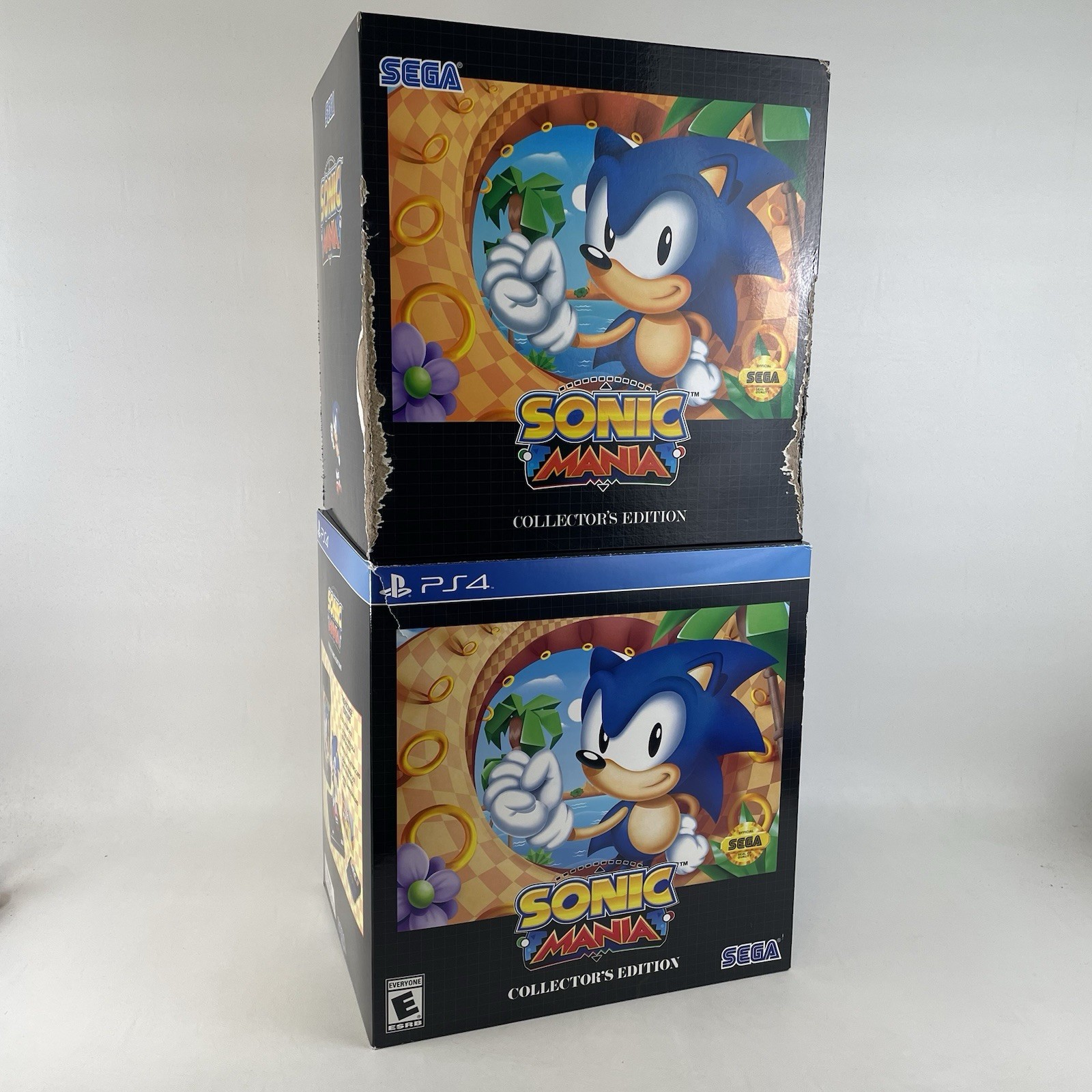 Sonic Mania Collector Edition (PlayStation 4 PS4) Authentic COMPLETE W GAME!