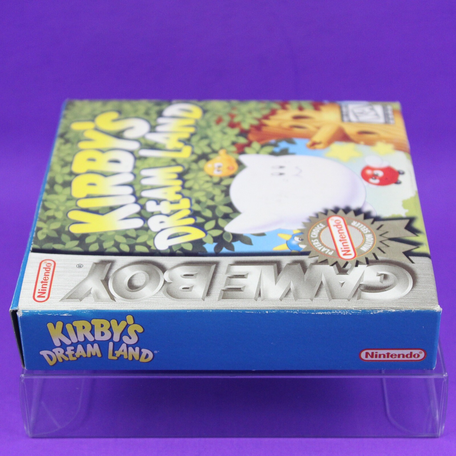Kirby’s Dream Land Nintendo Game Boy Players Choice Complete CIB W/ Protector