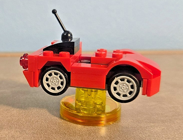 5 Lot LEGO Dimensions Vehicles w/ Toy Tag Bases (Harry Potter / Knight Rider)