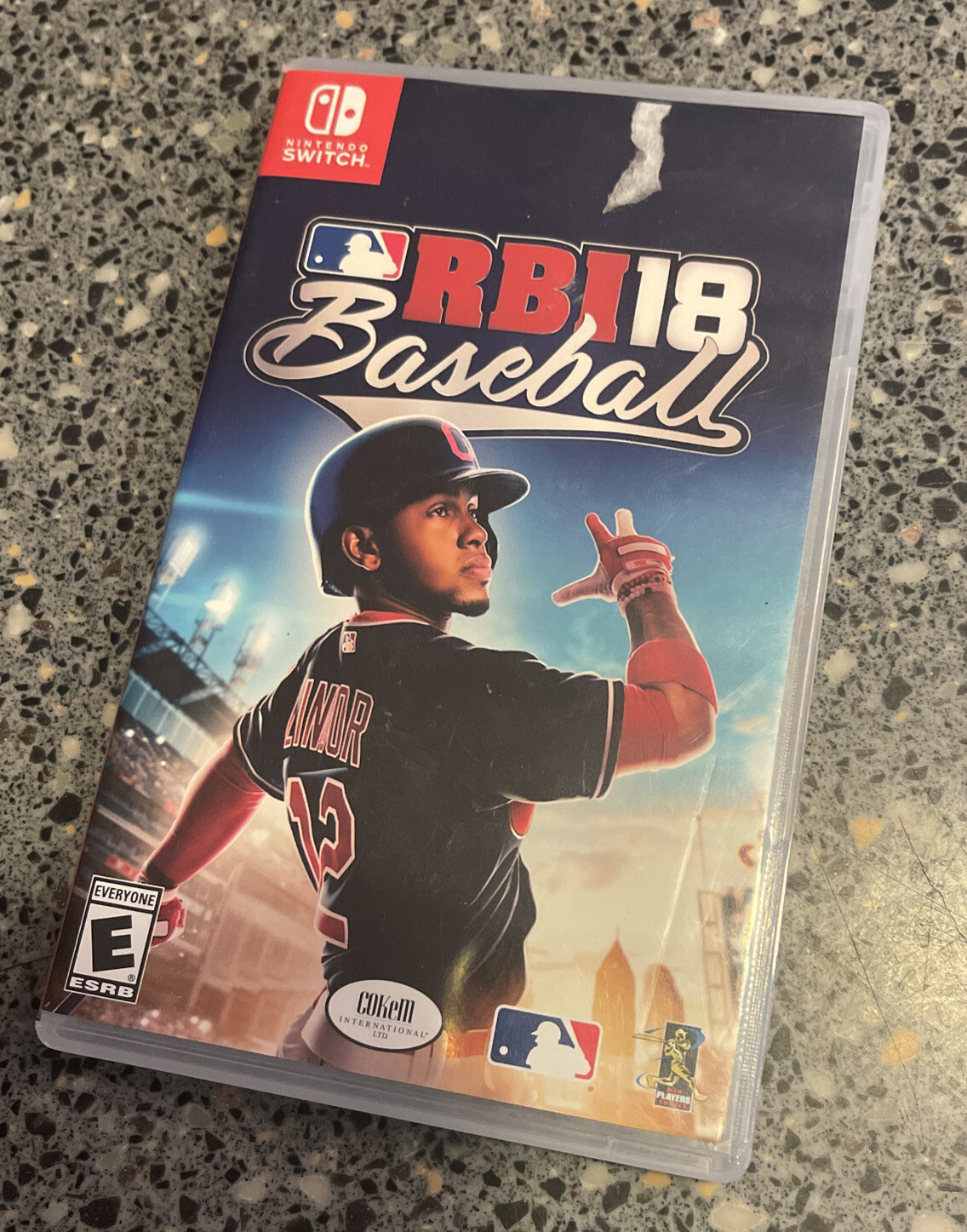 R.B.I. Baseball 18 (Nintendo Switch, 2018) RBI Francisco Lindor USA Cover