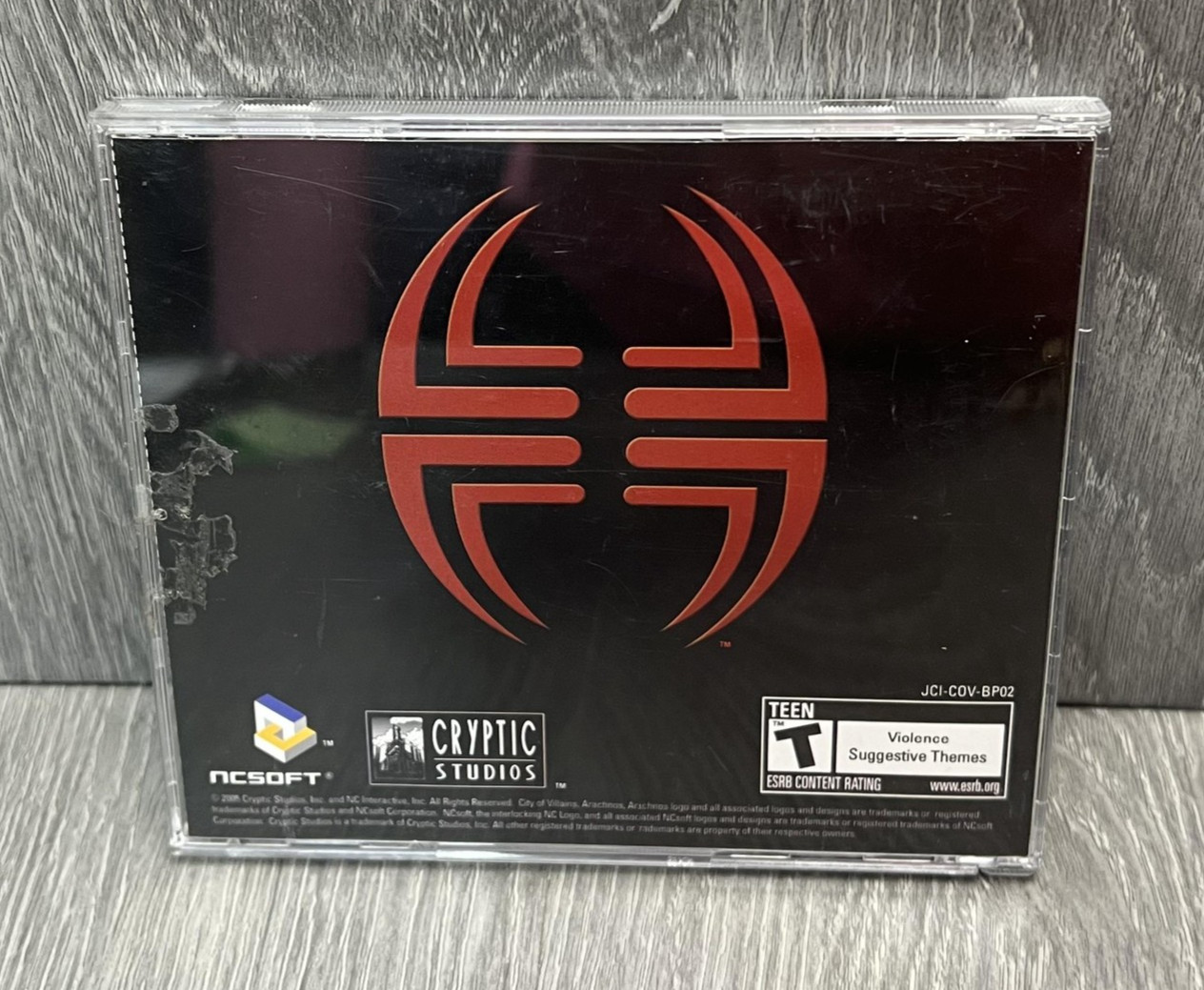 City of Villains Collector’s DVD Edition PC Game NCSoft Windows Vintage