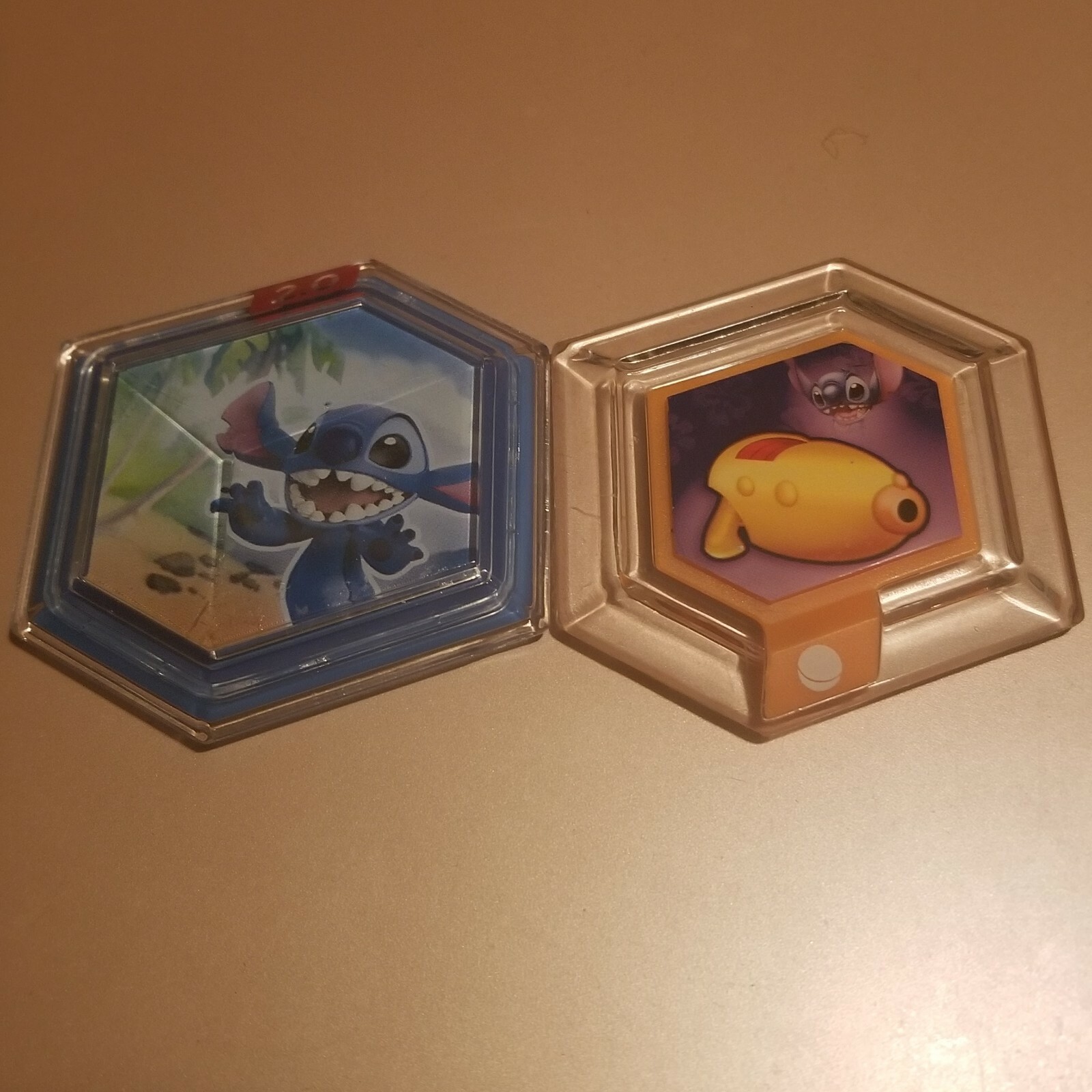 🎮📀DISNEY INFINITY Tropical Rescue & Blaster Disc &STITCH Figure w/ Web Code Ca