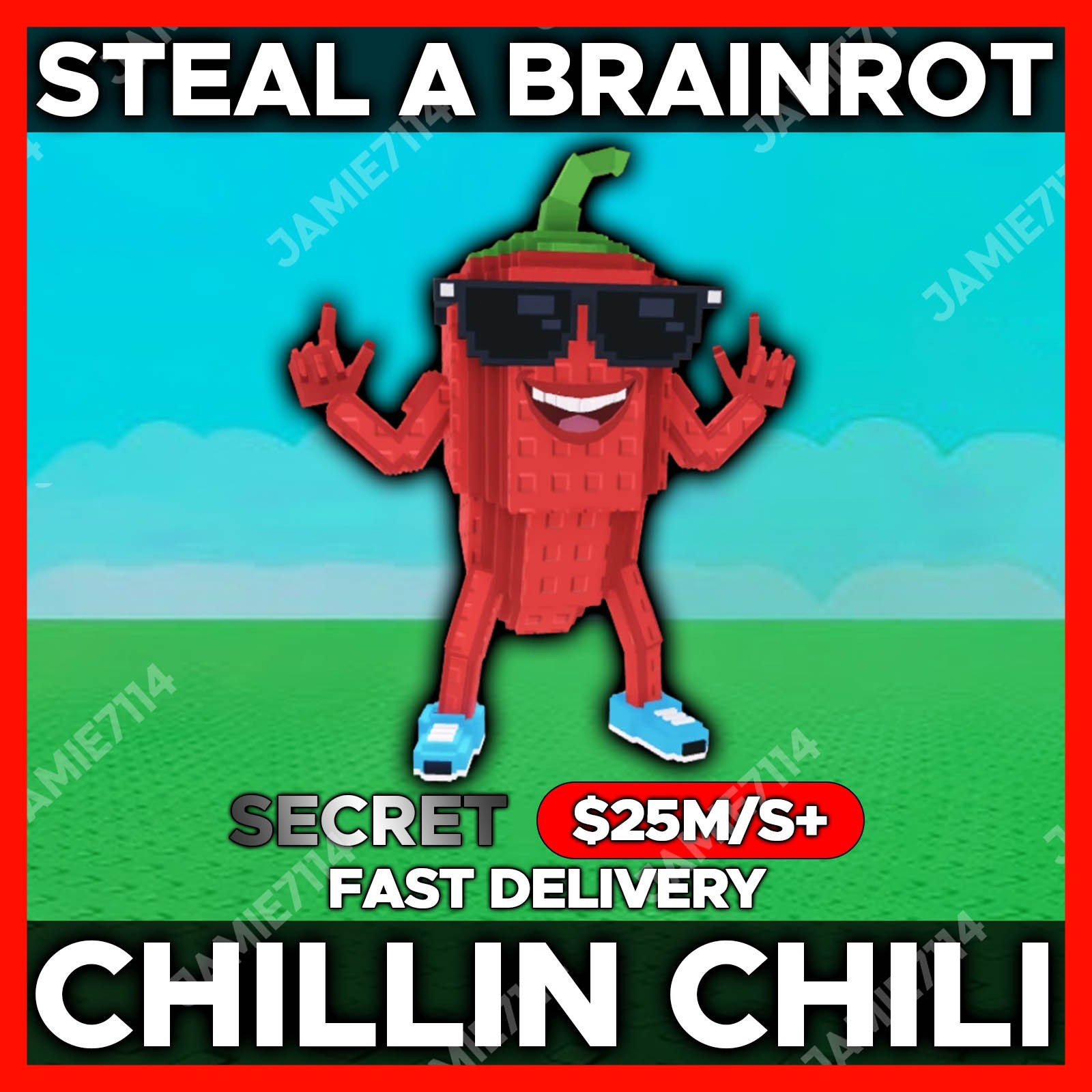 ✅CHILLIN CHILI |💰STEAL A BRAINROT‼️FAST & EASY DELIVERY‼️ $25M/S