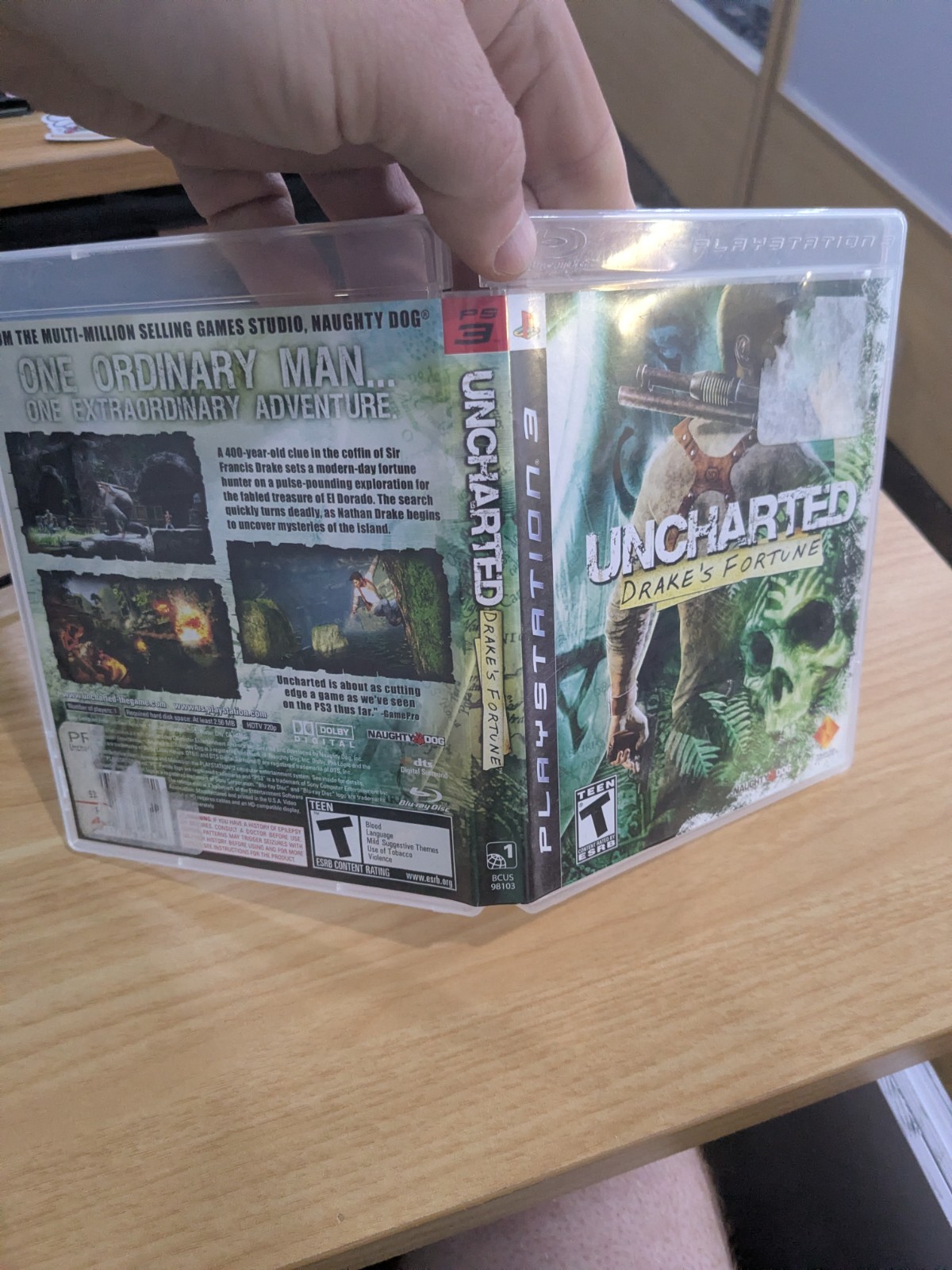 A1 Uncharted: Drake’s Fortune (Sony PlayStation 3, 2007) UPC