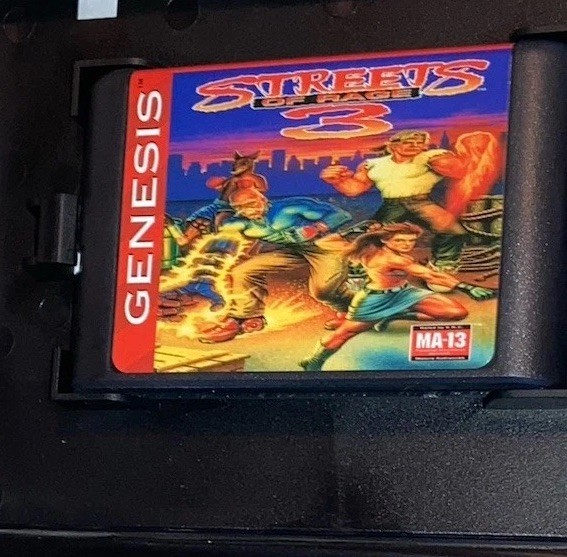 Streets of Rage 3:Sega Genesis-A HOMEBREW CART VERSION ONLY **PLEASE READ**