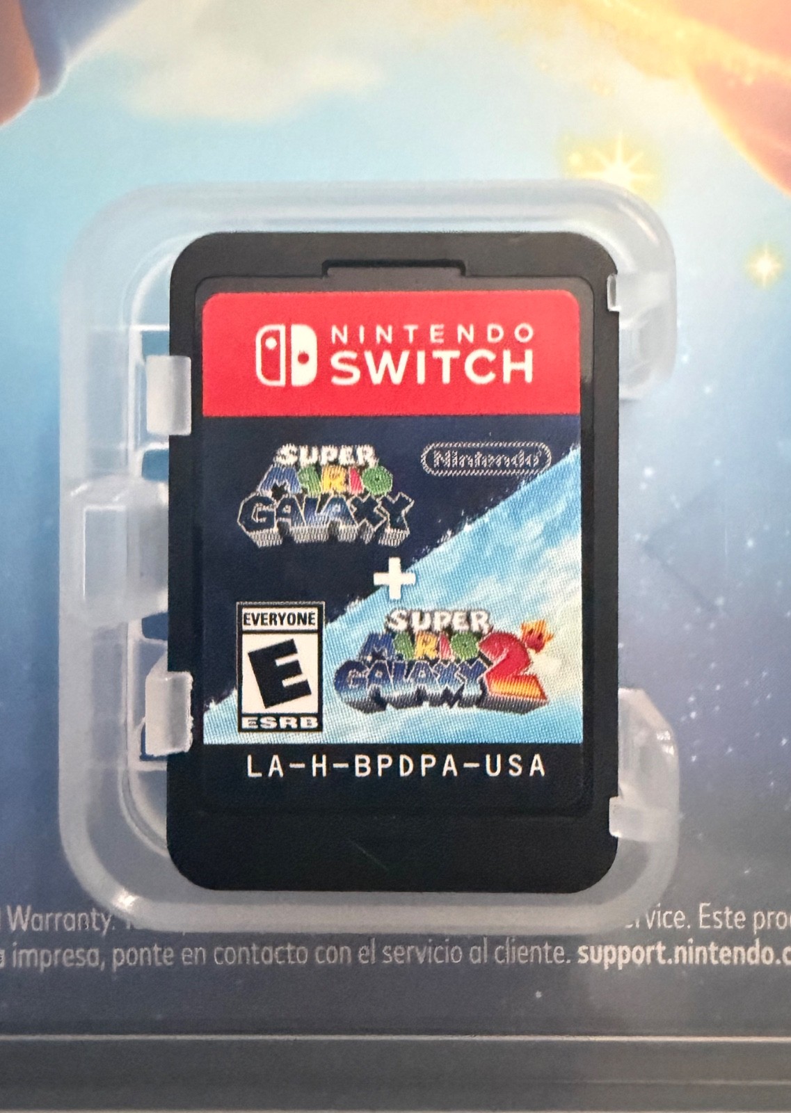 Super Mario Galaxy + Super Mario Galaxy 2 – Switch – w/ MyNintendo Sticker Sheet