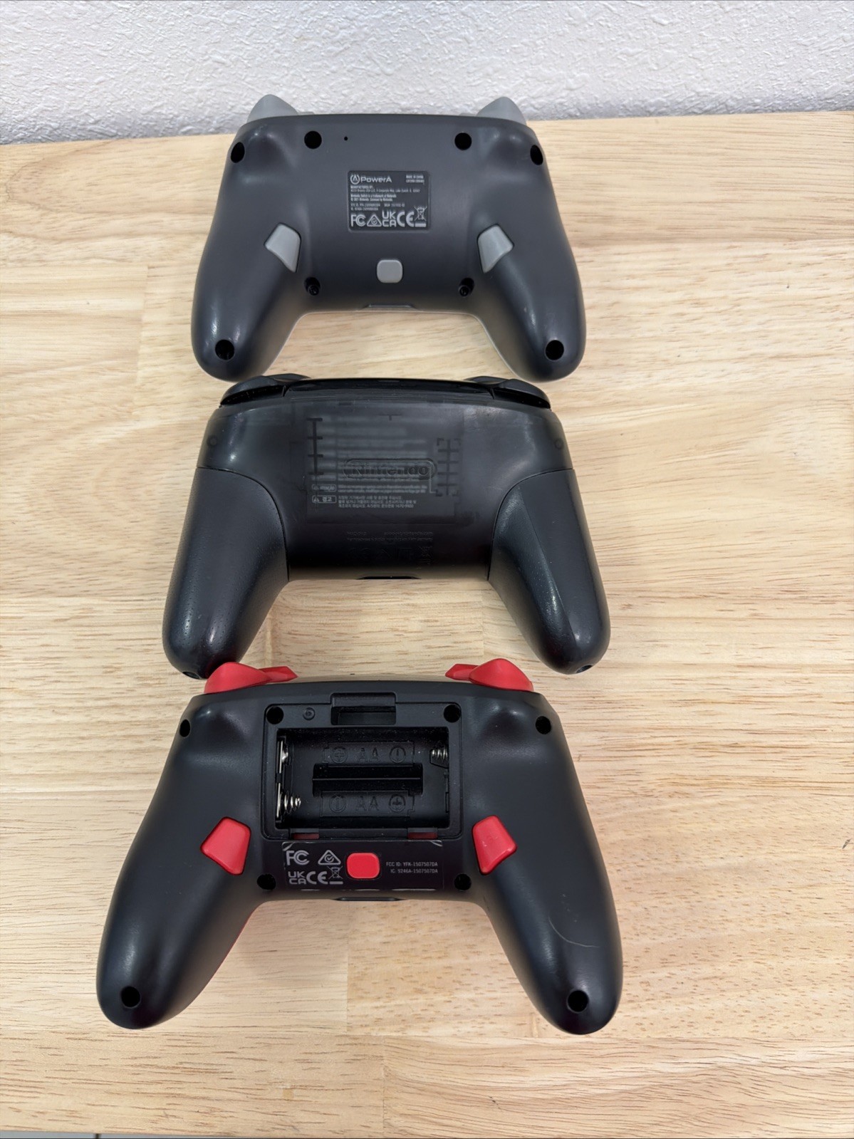 Nintendo Switch Pro Controller Lot Mario Edition Wireless Red Black White Switch