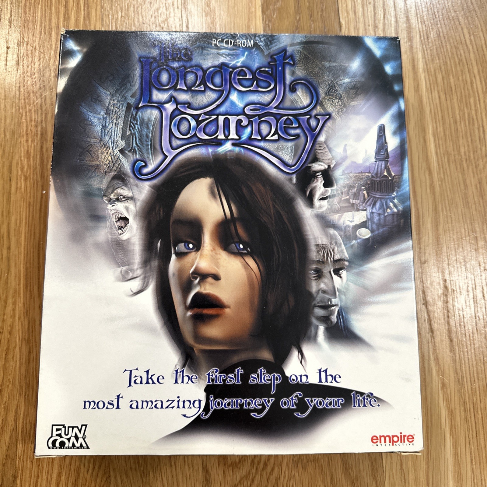 The Longest Journey PC CD ROM Funcom Empire Interactive – Complete Big Box