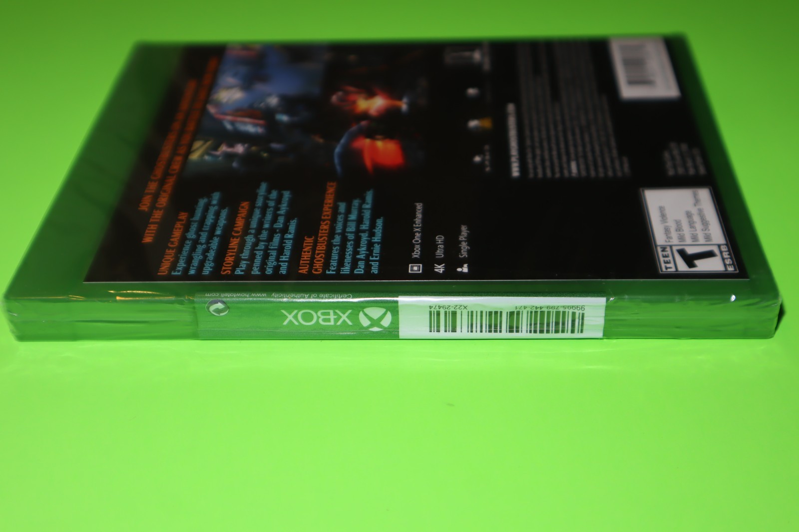 GHOSTBUSTERS: THE VIDEO GAME REMASTERED FOR XBOX ONE & SERIES X NEW & SEALED!!