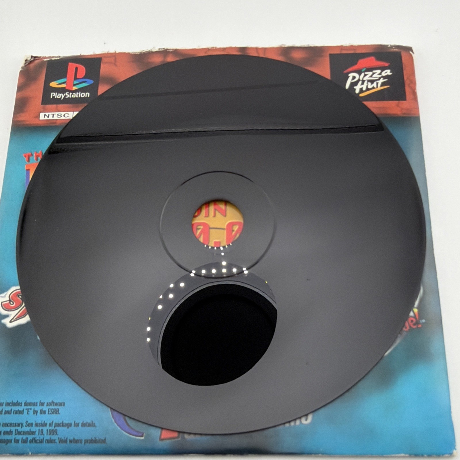 PlayStation Pizza Hut Disc Two Demo Sampler Spyro Tomb Raider Tetris