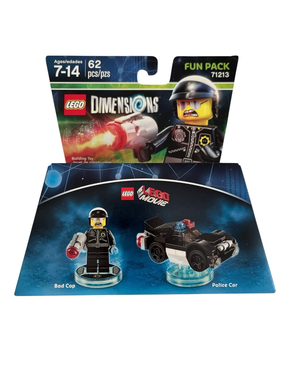 Lego Dimensions Fun Pack Lego Movie Bad Cop Police Car 71213 New Sealed