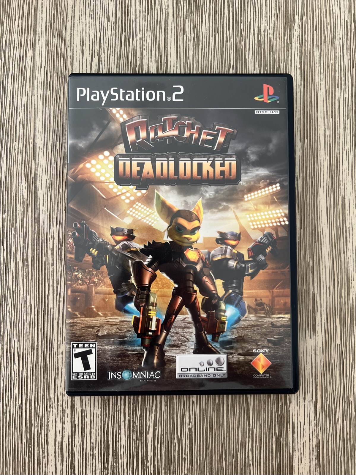 Ratchet Deadlocked (Sony PlayStation 2, PS2, 2005) Missing Manual