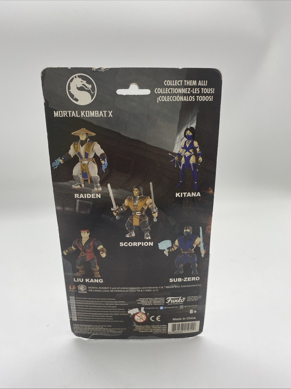 Funko Mortal Kombat X Kitana Action Figure Collectible Mortal Kombat Video Game