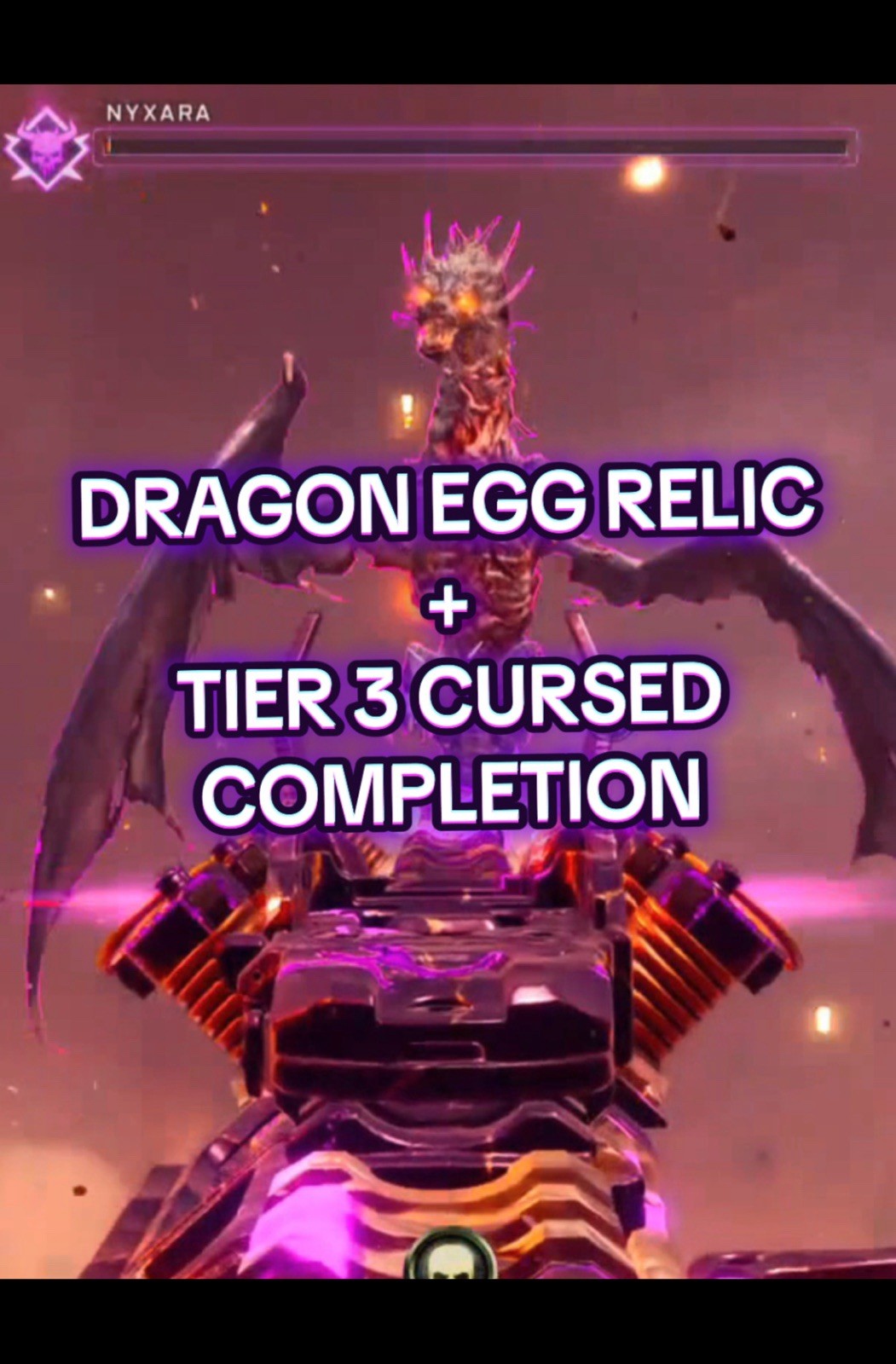 Kowakujo Cursed Dragon Egg Relic + T3 Cursed CARRY SERVICE Black Ops 7 Zombies