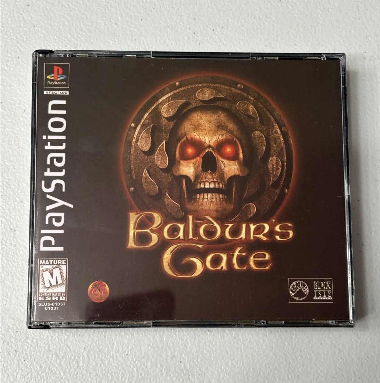 Baldur’s Gate PlayStation 1 Game W/ memory card