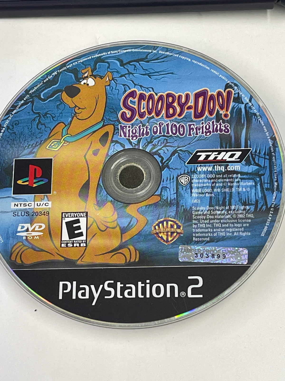 PS2 – Scooby Doo Night of 100 Frights Sony PlayStation 2 W/ Case #2961