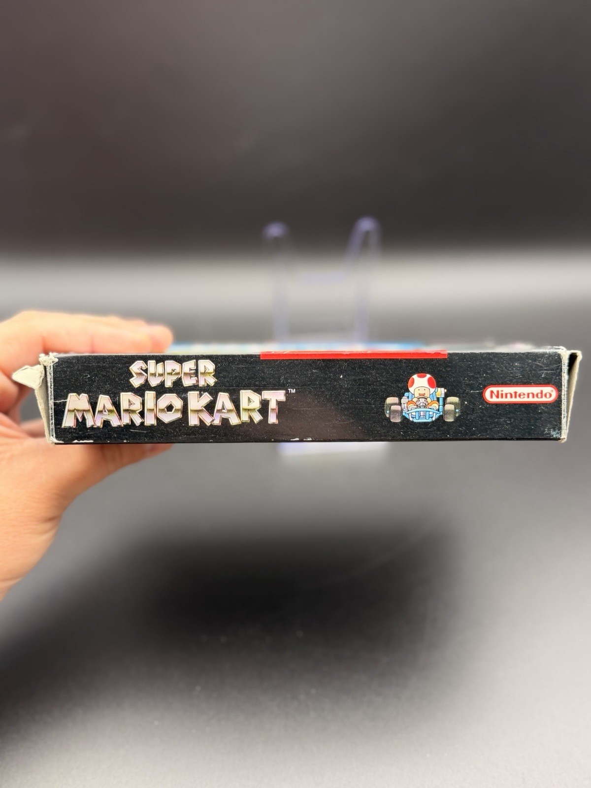 Super Mario Kart (Nintendo SNES, 1992) CIB Game, manual, box Tested