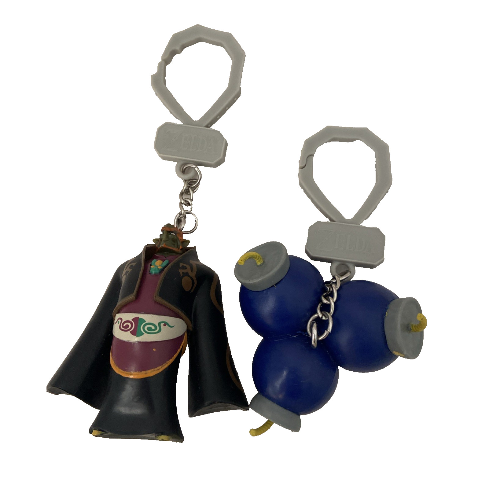 The Legend of Zelda Hang Tag Bag Backpack Clip Keychain Purse Charm Lot 2 Assort