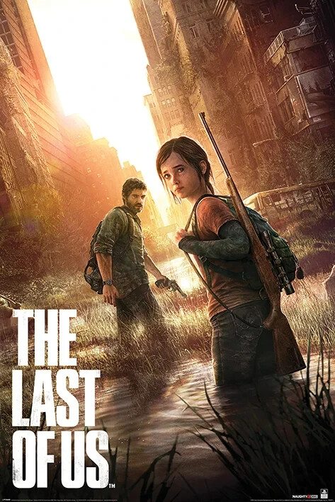 PLAYSTATION THE LAST OF US PART 24×36 POSTER VIDEO GAMES SONY ELLIE GIFT BRAND