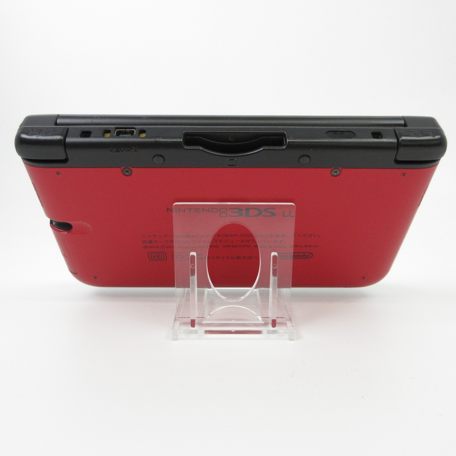 【Very Good】Nintendo 3DS LL XL Red x Black Console ONLY Japanese Edition #TOY08/0