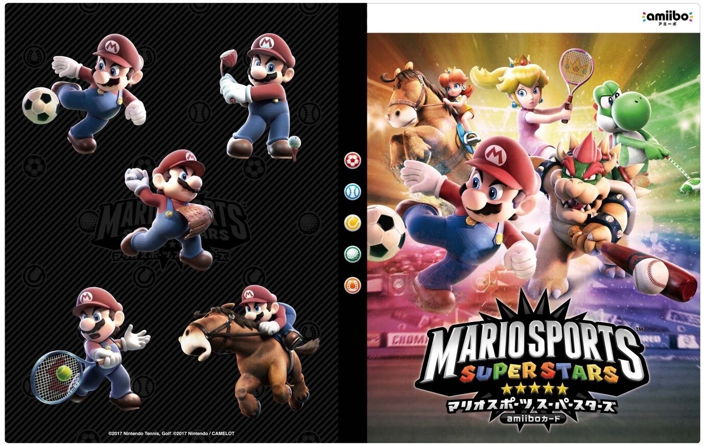 NEW Mario Sports Superstars Amiibo Cards Collectors Album Nintendo Pack