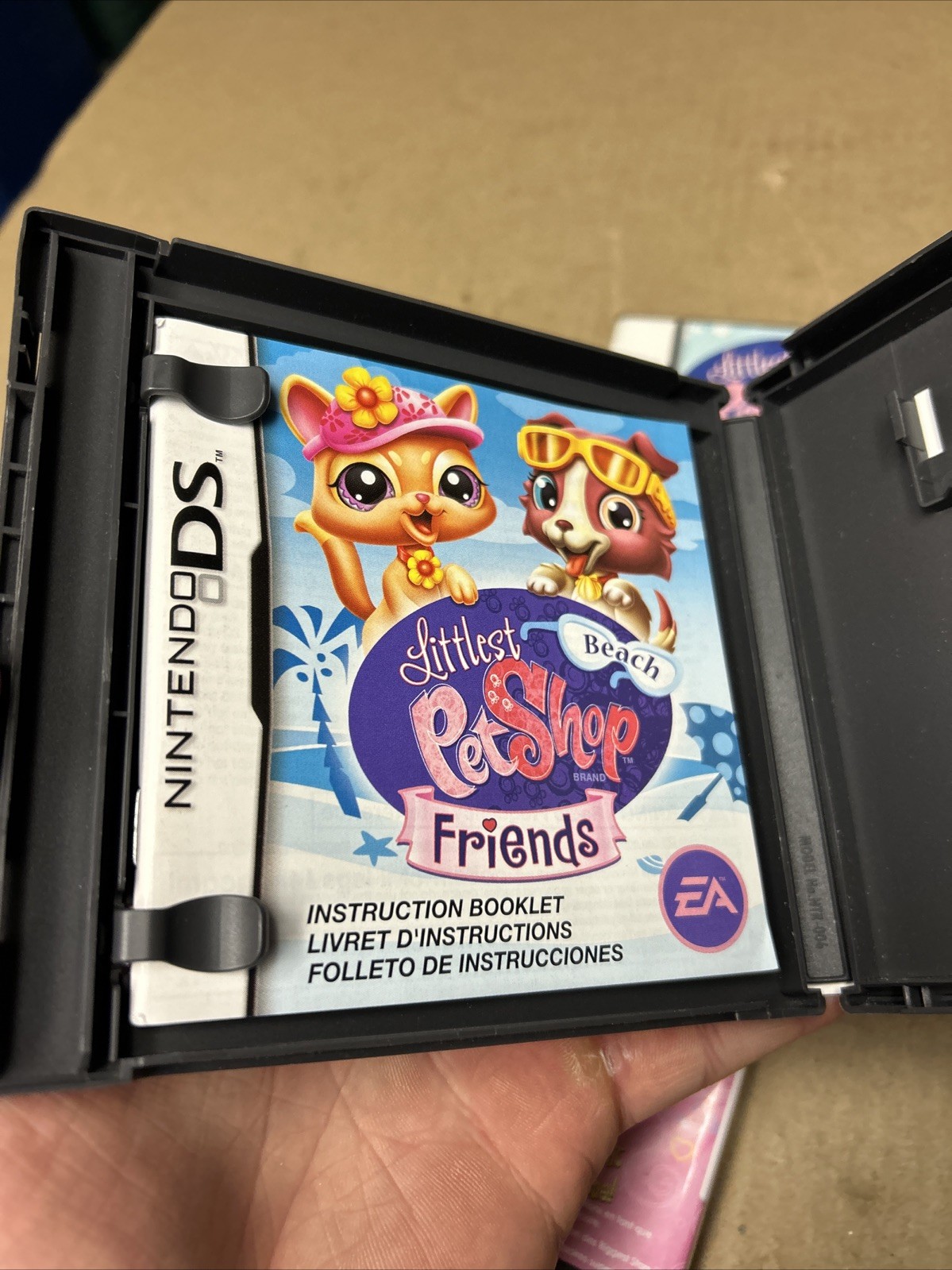 Littlest Pet Shop Friends Biggest Stars Winter Hiver DS Games W/ Manuals