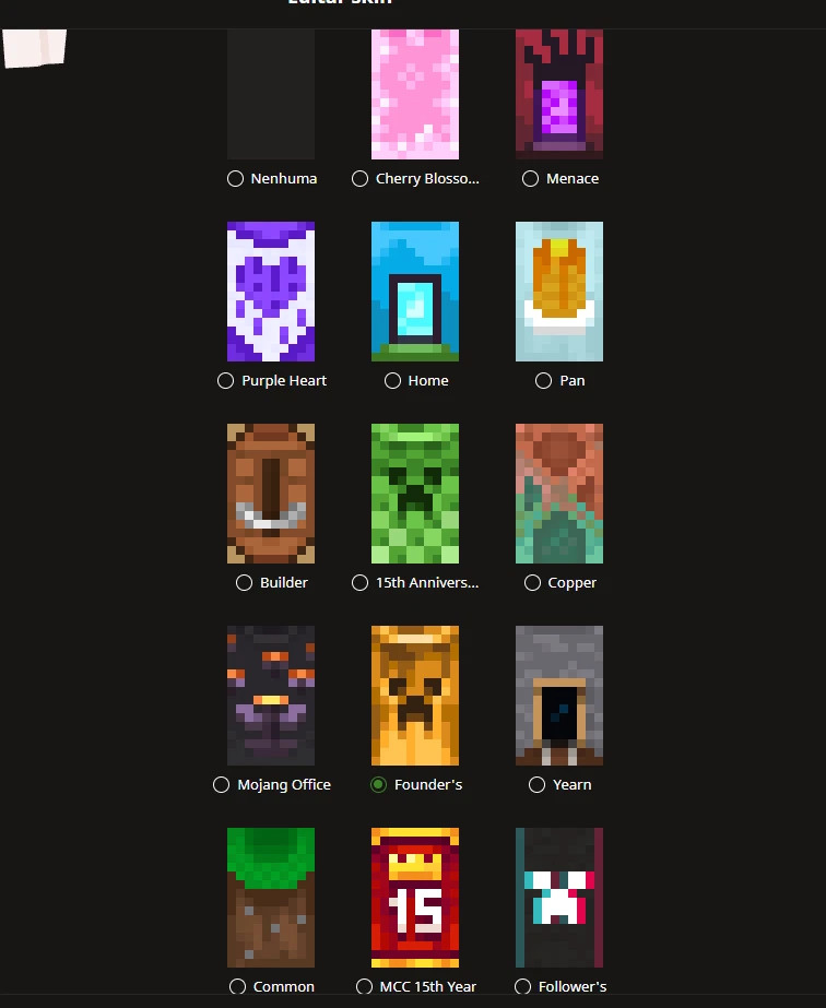 Minecraft Founder’s Cape & NO BANS – Random Account – Java and Bedrock Edition🟡