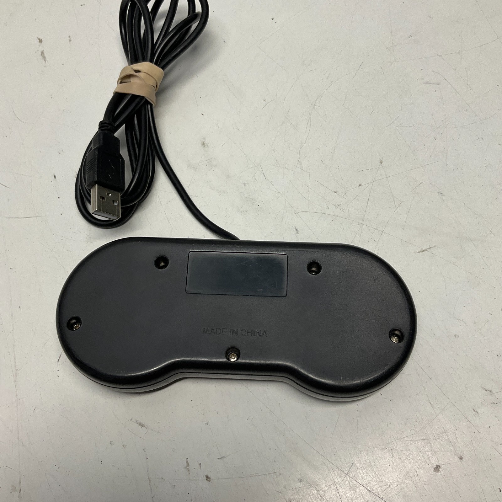 iNNEXT Retro USB SNES Controller (Black) Tested and Working