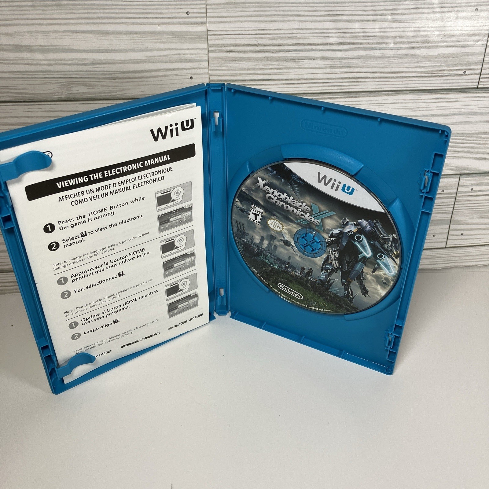 Xenoblade Chronicles X (Nintendo Wii U, 2015) CIB Clean Works