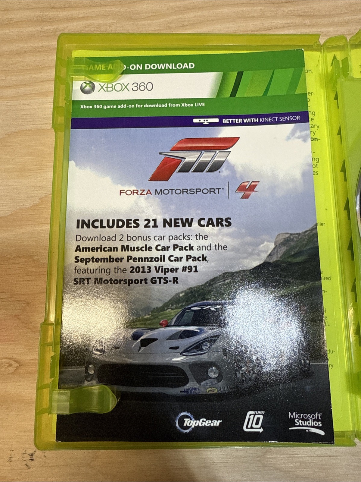 Forza Motorsport 4 (Microsoft Xbox 360, 2011) CIB. Verified Working – Fast Ship!