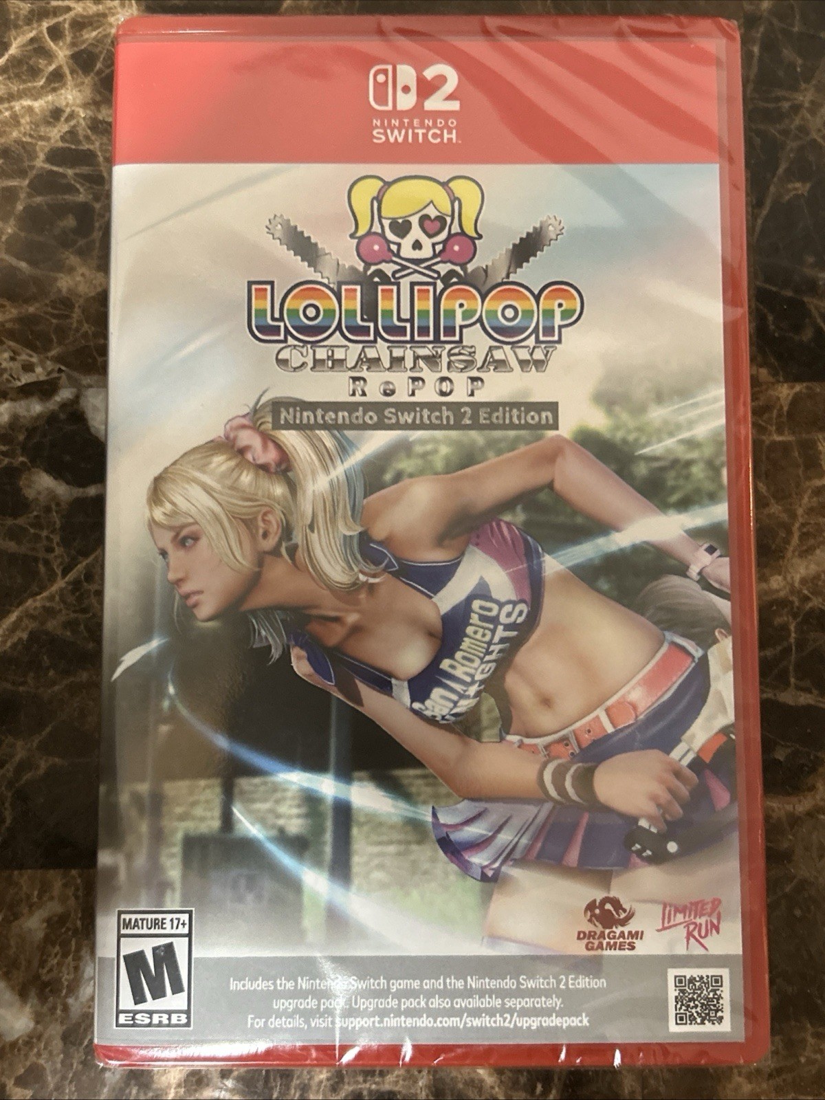 Lollipop Chainsaw RePOP Nintendo Switch 2 Limited Run Game USA Ver Action Zombie