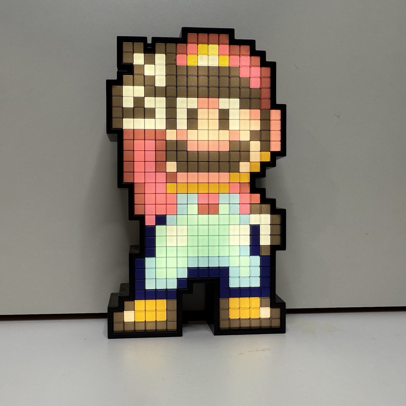 Super Mario Bros. Mario Pixel Pals Lights Up #020 Gaming Nintendo