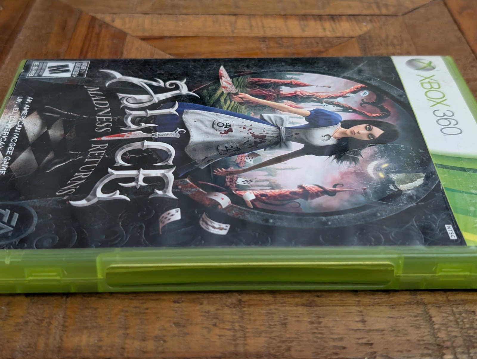 Alice Madness Returns Xbox 360 2011 Game Used Condition No Manual