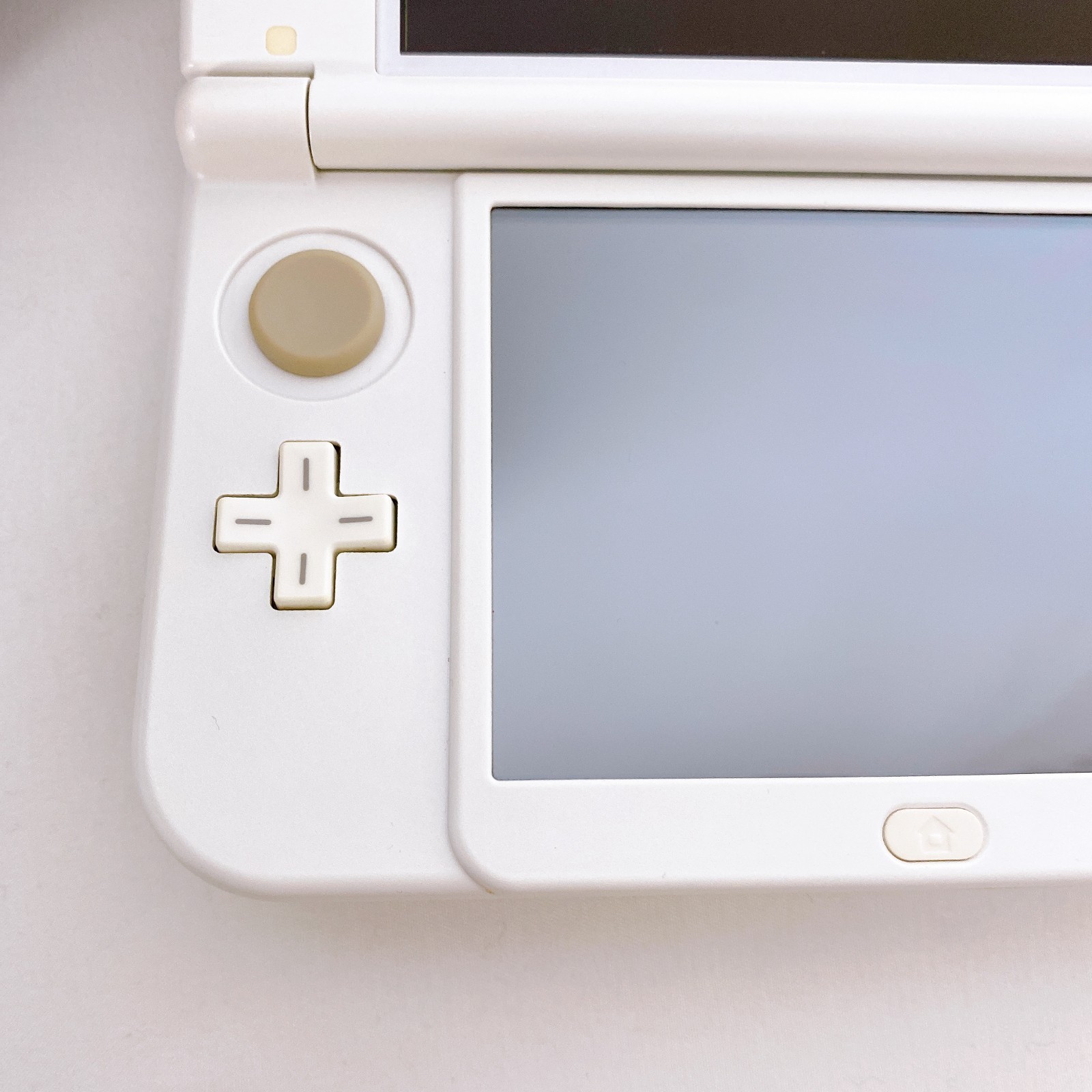 New Nintendo 3DS XL LL Pearl White Console Stylus Japan Tested Working Rank S