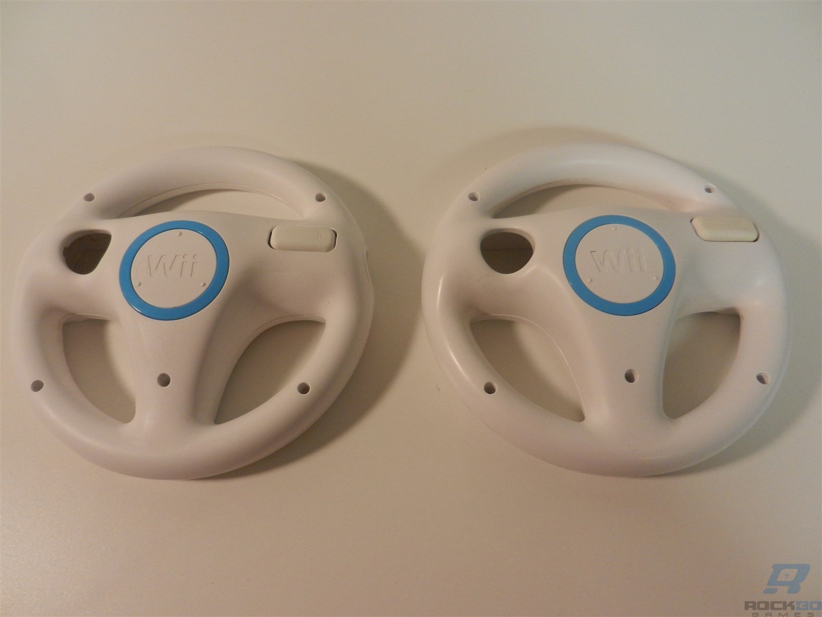 Lot of 4 Genuine Nintendo Wii Wheels Mario Kart 4-Player RVL-024 Refurbished