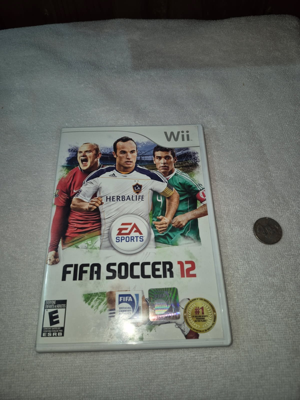 FIFA Soccer 12 Wii Video Game Sports Soccer Futbol No Manual DR26