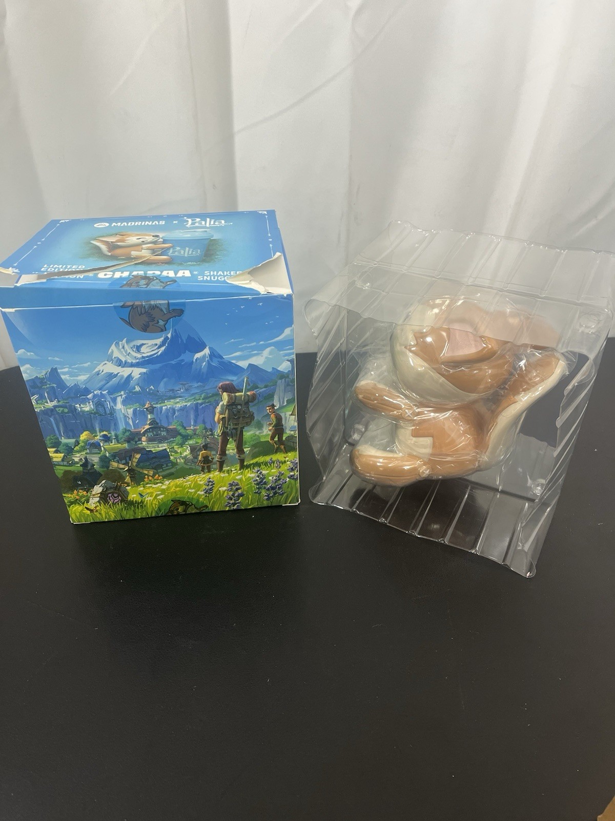 Palia + Madrinas Coffee Colab Palia Chapaa Shaker Snuggler – Opened Stressed Box
