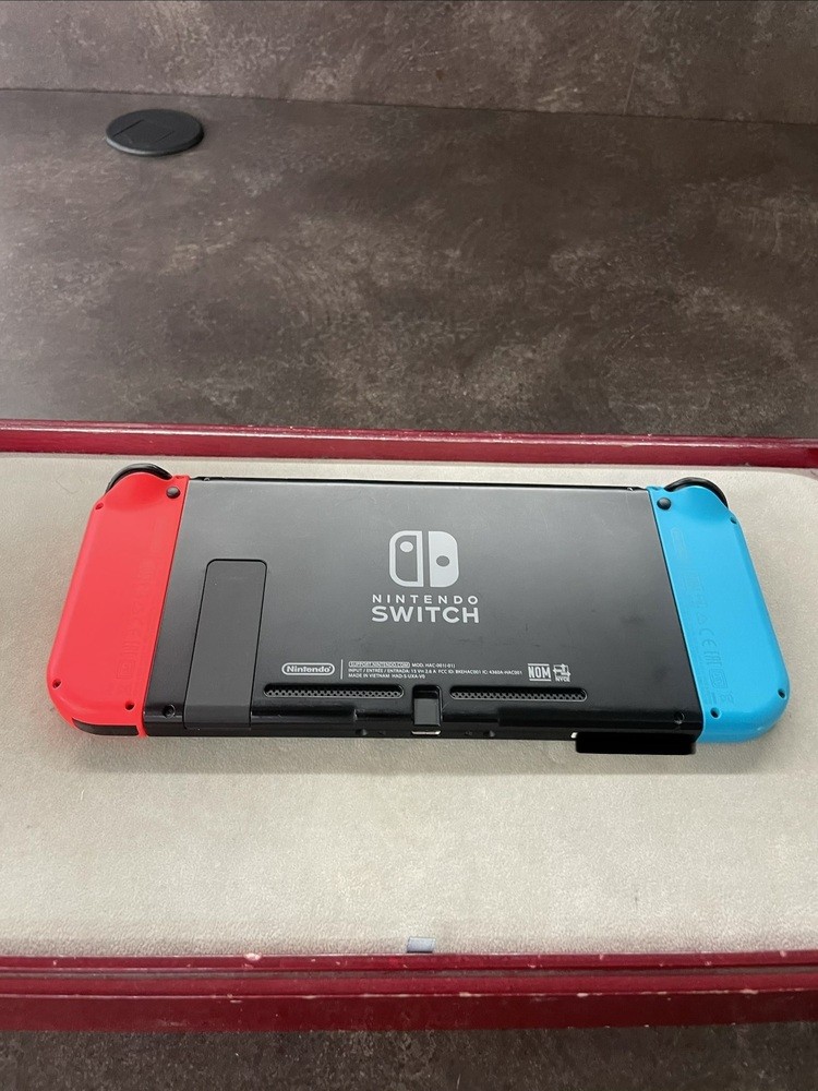 Nintendo Switch HAC-001(-01) Console Neon Blue/Red Joy-Cons – Tested