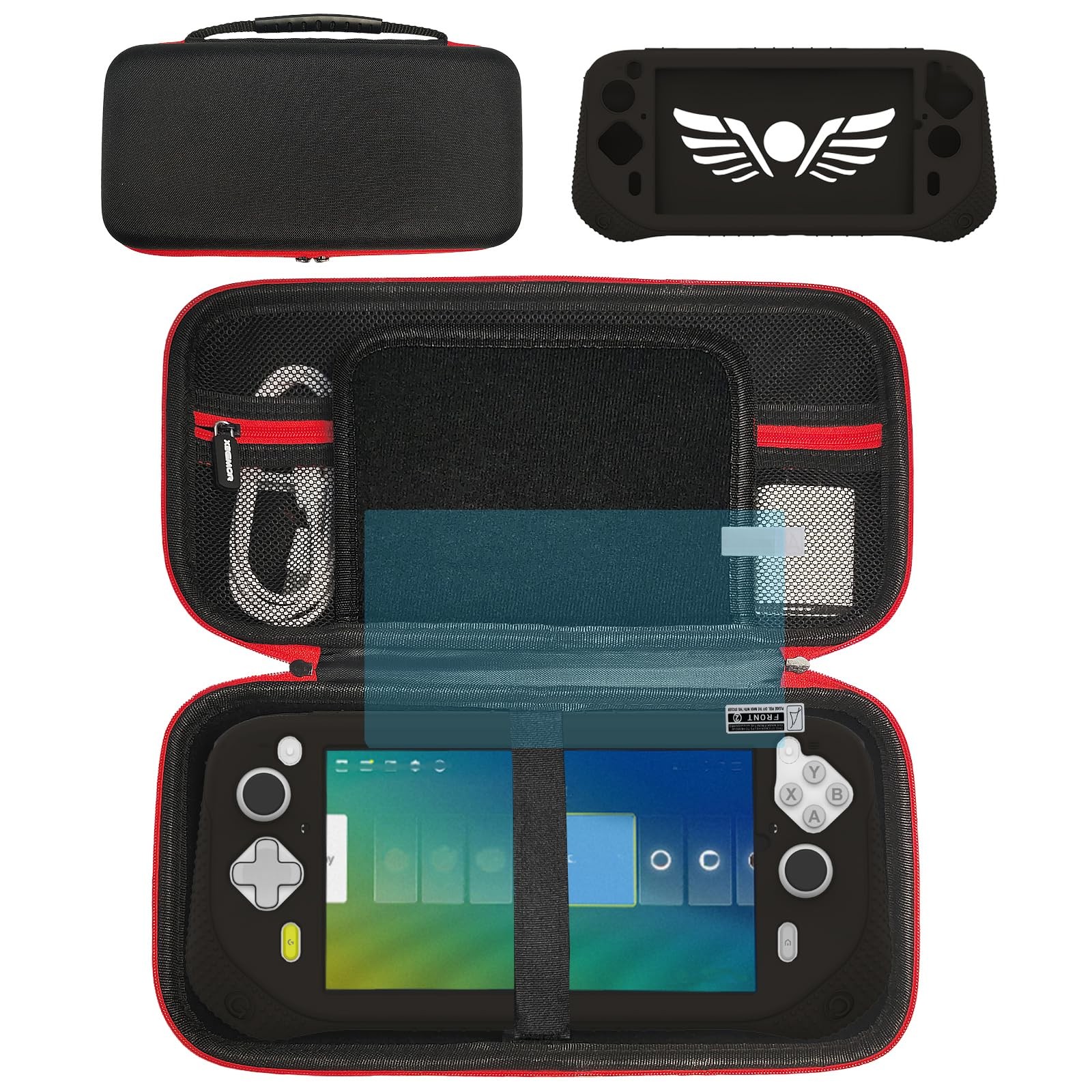Silicone Cover and Carrying Case Compatible With Logitech G Cloud Gaming Hand…