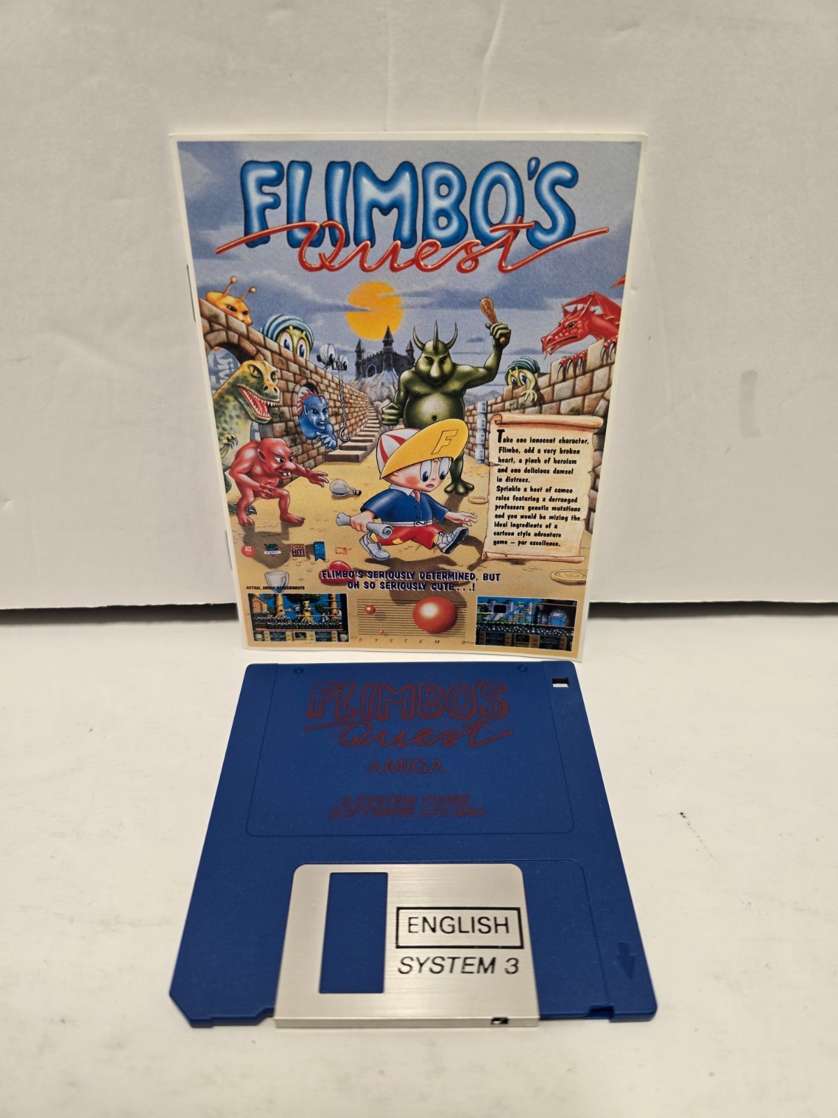 Flimbo’s Quest w/ Manual 3.5″ Commodore Amiga
