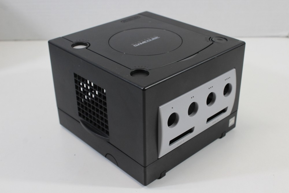 Nintendo GameCube Console OEM Replacement Shell Jet Black DOL-001 Cos.Damage #2