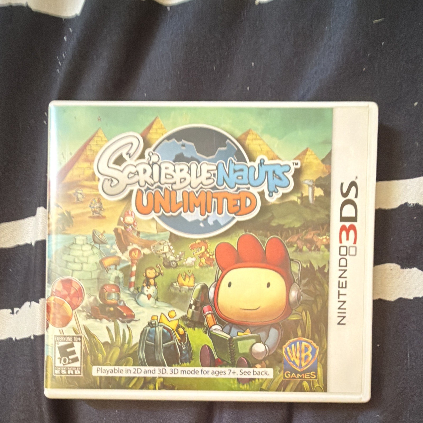 WB Games Scribblenauts Unlimited Nintendo 3DS Game, Action/Adventure, E10+, NTSC