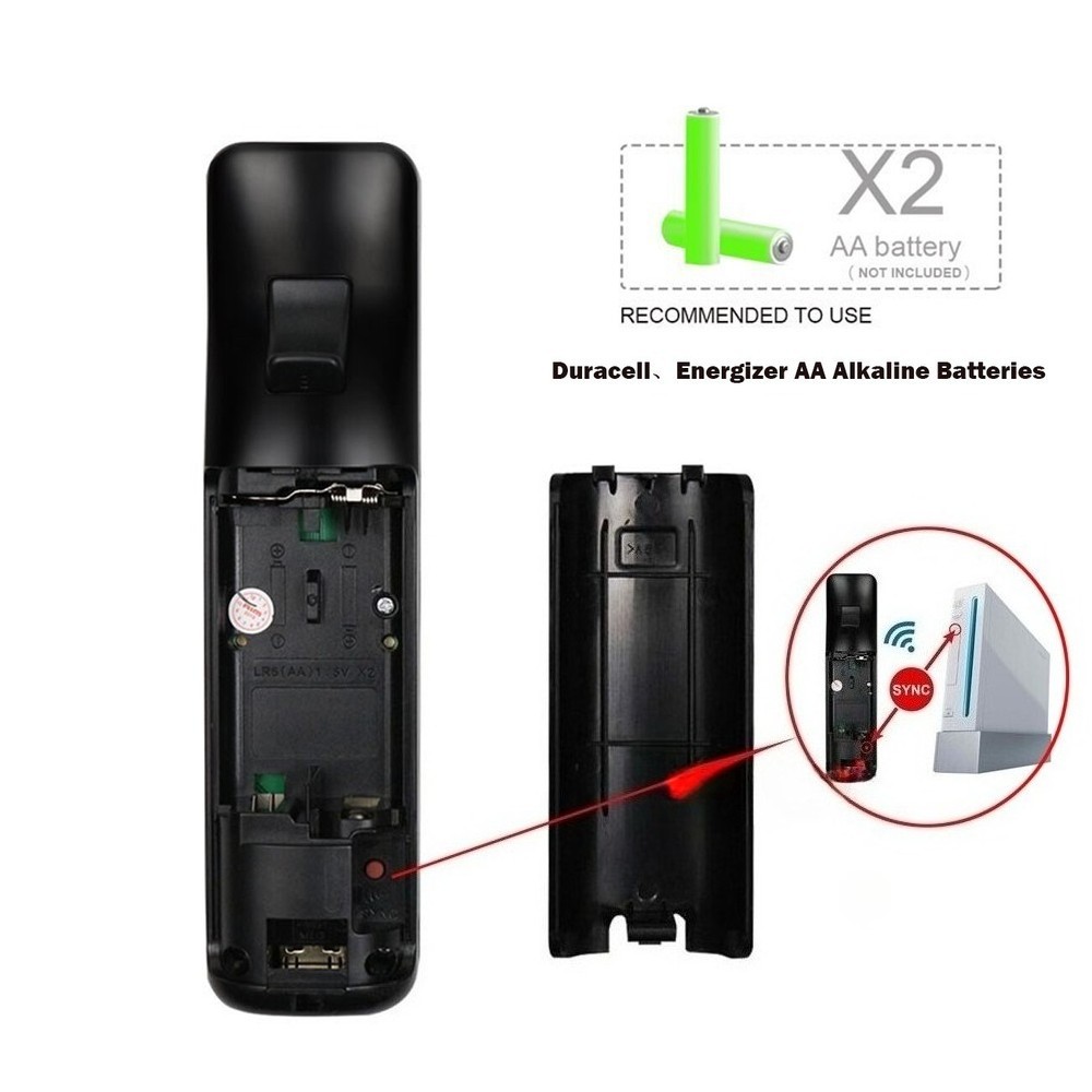 New Motion Plus Wii Remote Controller Nunchuck For Wii/Wii U Console Video Games