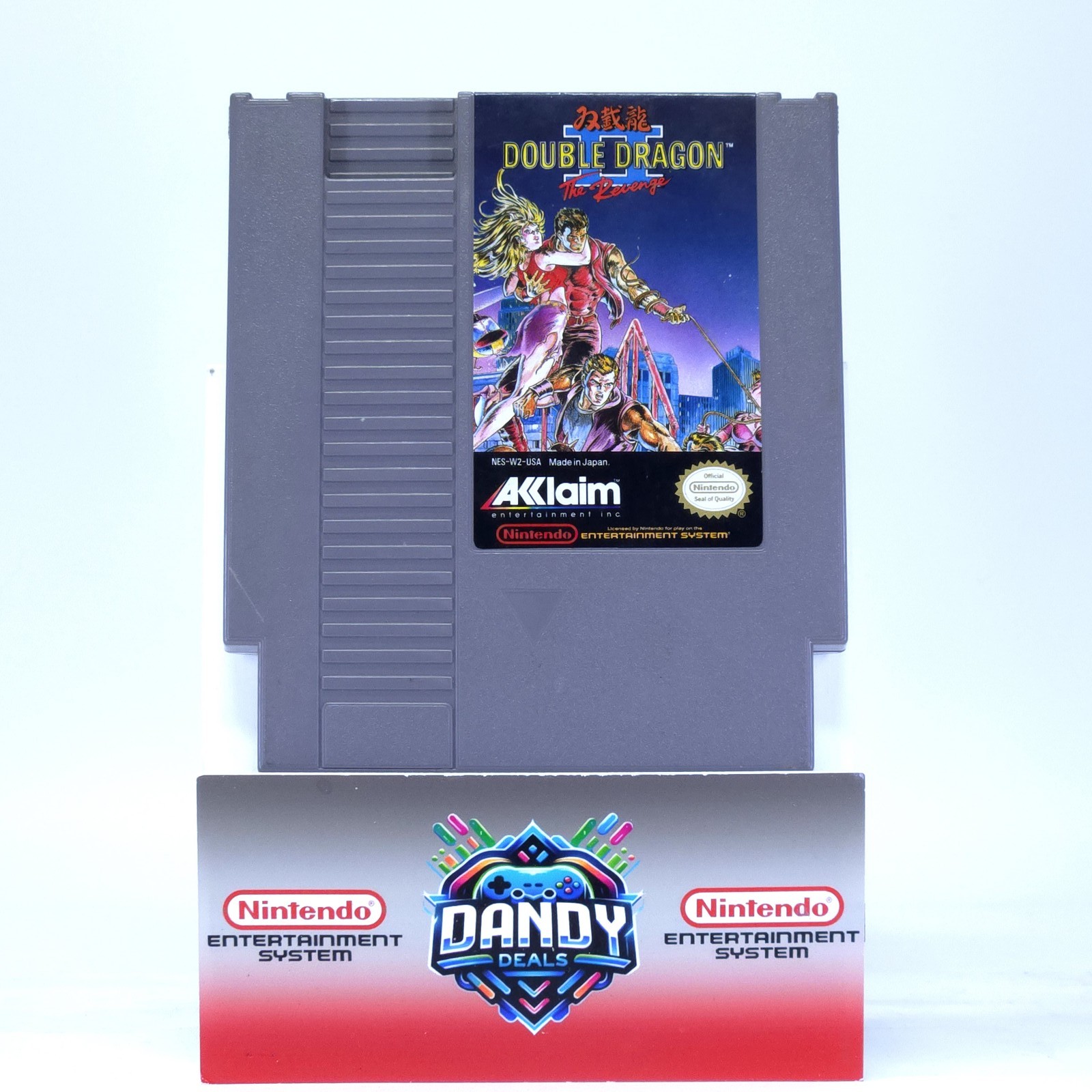Double Dragon 2 II Authentic, Tested – NES