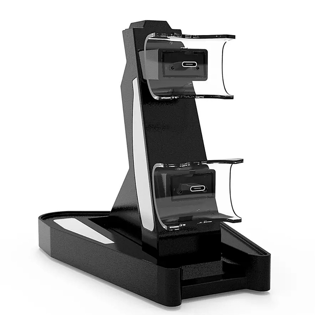 PS5 Controller Charger, Dual Fast Charging Station for PlayStation5 DualSense